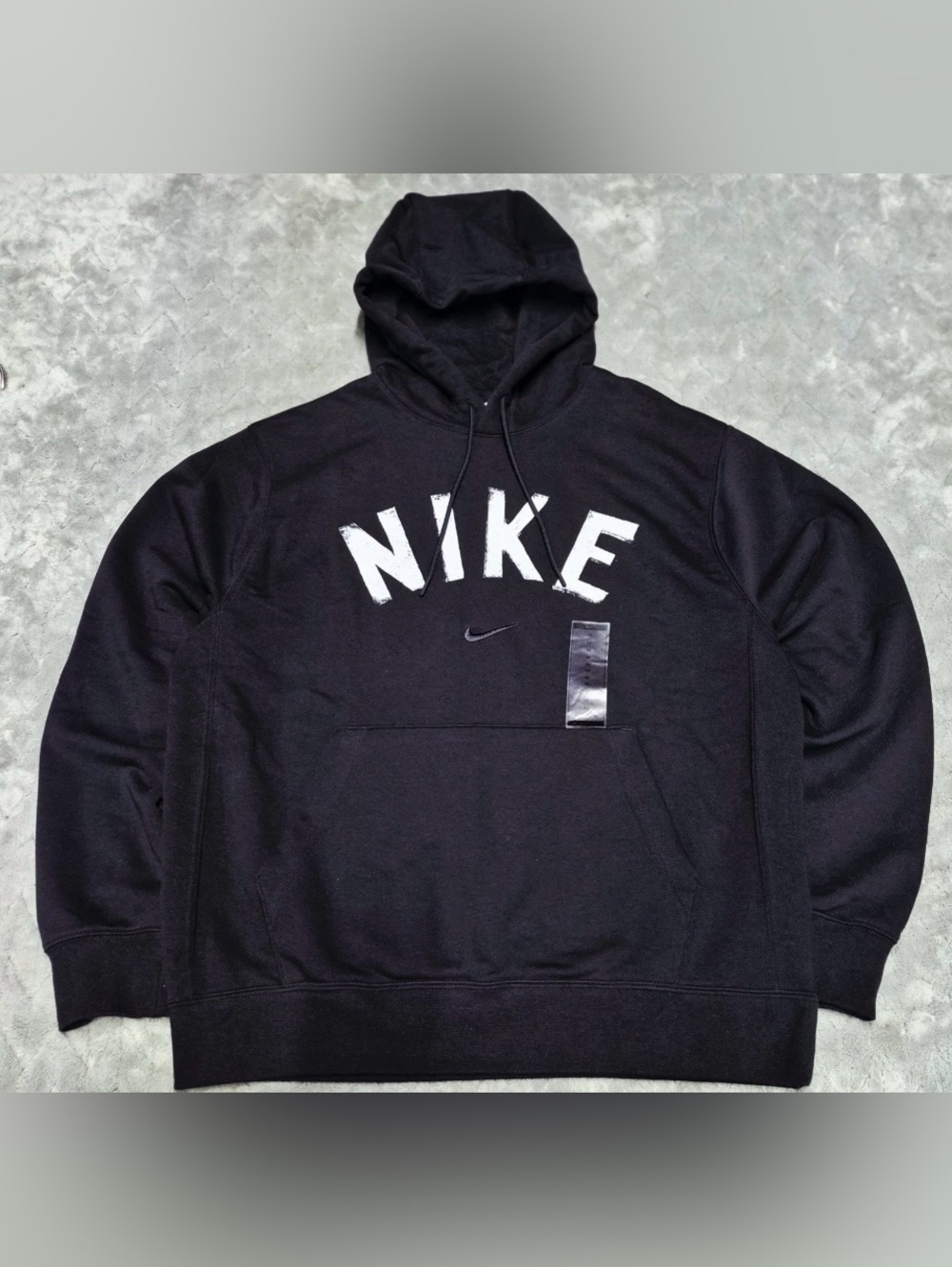 NWT Nike Men’s Dri-FIT Stencil Arch Logo Hoodie Black Medium FV9919-010